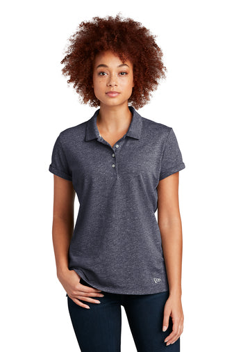New Era® Ladies' Slub Twist Polo (LNEA301)