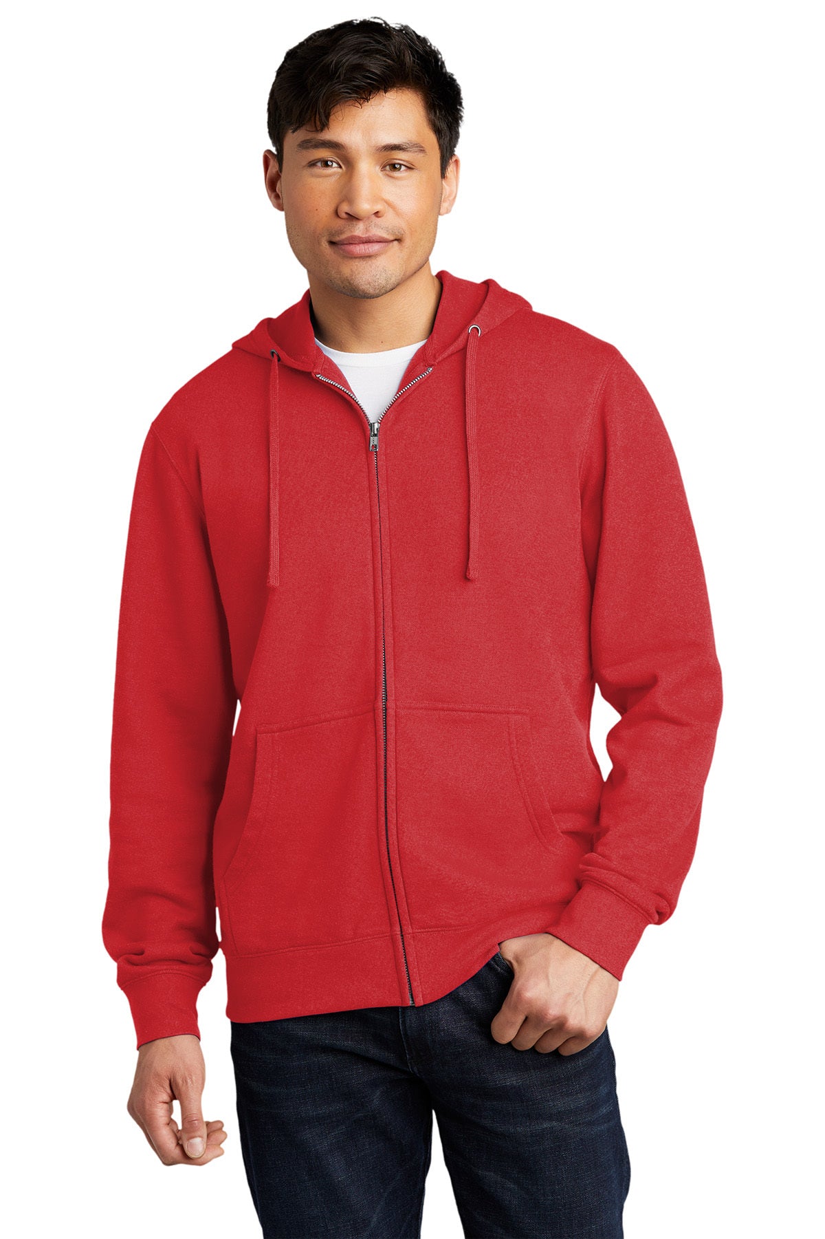 District® V.I.T.™ Fleece Full-Zip Hoodie: XS-XL (DT6102)