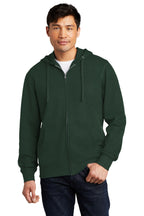 District® V.I.T.™ Fleece Full-Zip Hoodie: XS-XL (DT6102)