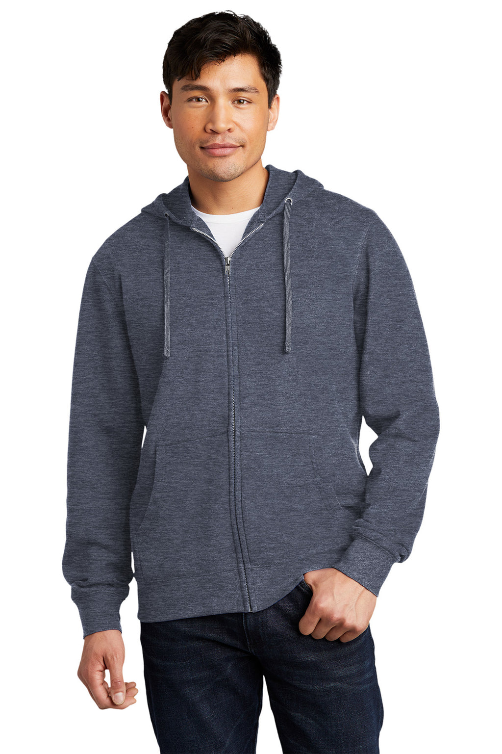 District® V.I.T.™ Fleece Full-Zip Hoodie: XS-XL (DT6102)
