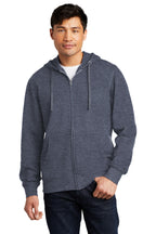 District® V.I.T.™ Fleece Full-Zip Hoodie: XS-XL (DT6102)