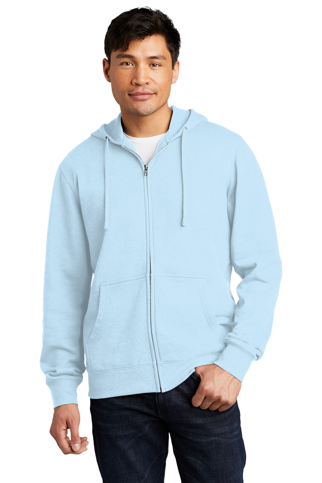 District® V.I.T.™ Fleece Full-Zip Hoodie: XS-XL (DT6102)