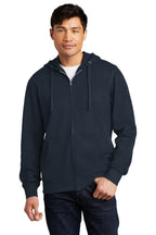 District® V.I.T.™ Fleece Full-Zip Hoodie: XS-XL (DT6102)