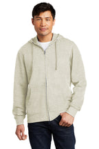 District® V.I.T.™ Fleece Full-Zip Hoodie: XS-XL (DT6102)