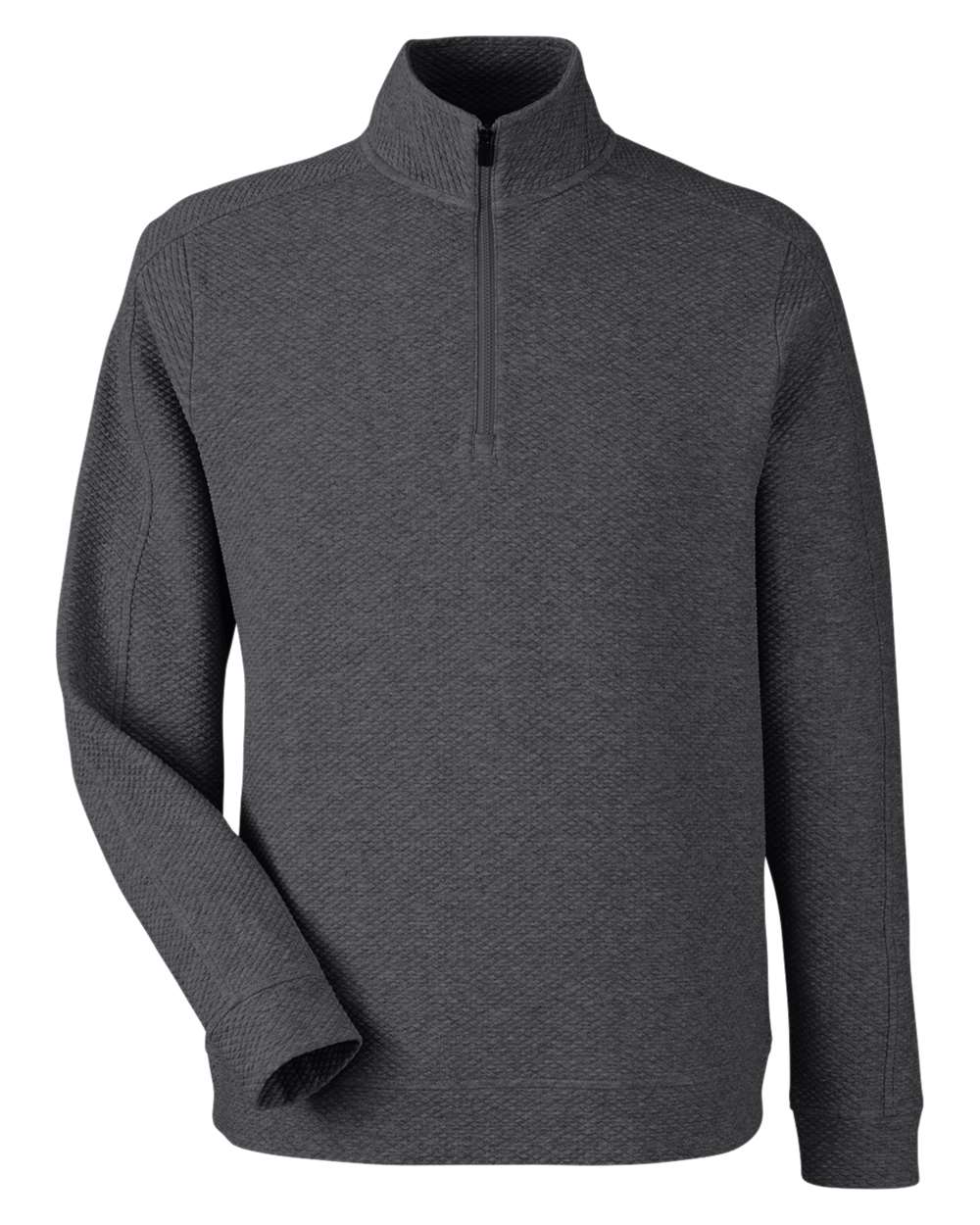 North End Men's Spirit Textured 1/4 Zip Pullover (NE725)