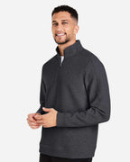North End Men's Spirit Textured 1/4 Zip Pullover (NE725)