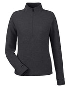 North End Women's Spirit Textured 1/4 Zip Pullover (NE725W)