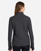 North End Women's Spirit Textured 1/4 Zip Pullover (NE725W)