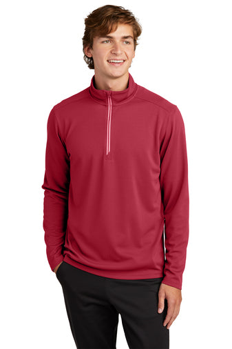 Sport-Tek® Sport-Wick® Textured 1/4-Zip Pullover (ST860)