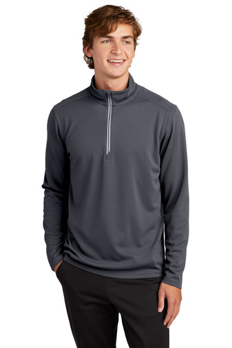 Sport-Tek® Sport-Wick® Textured 1/4-Zip Pullover (ST860)