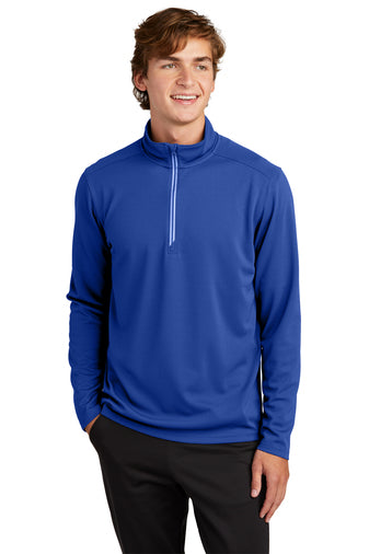 Sport-Tek® Sport-Wick® Textured 1/4-Zip Pullover (ST860)
