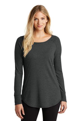 District™ Women's Perfect Tri Long Sleeve Tunic Tee (DT132L)