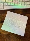 'Universal Epic Universe' Vinyl Transfer Sticker