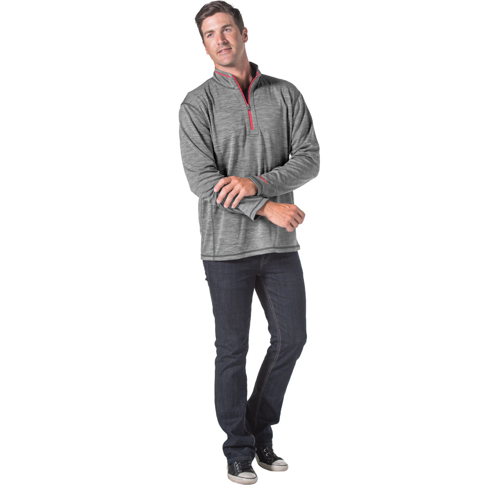 Reebok® Men's Reversible Circuit 1/4 Zip Pullover (RE7438)