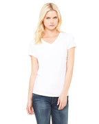 Bella + Canvas® V-Neck Ladies' Jersey Short Sleeve T-Shirt (B6405CVC)