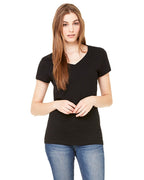 Bella + Canvas® V-Neck Ladies' Jersey Short Sleeve T-Shirt (B6405CVC)