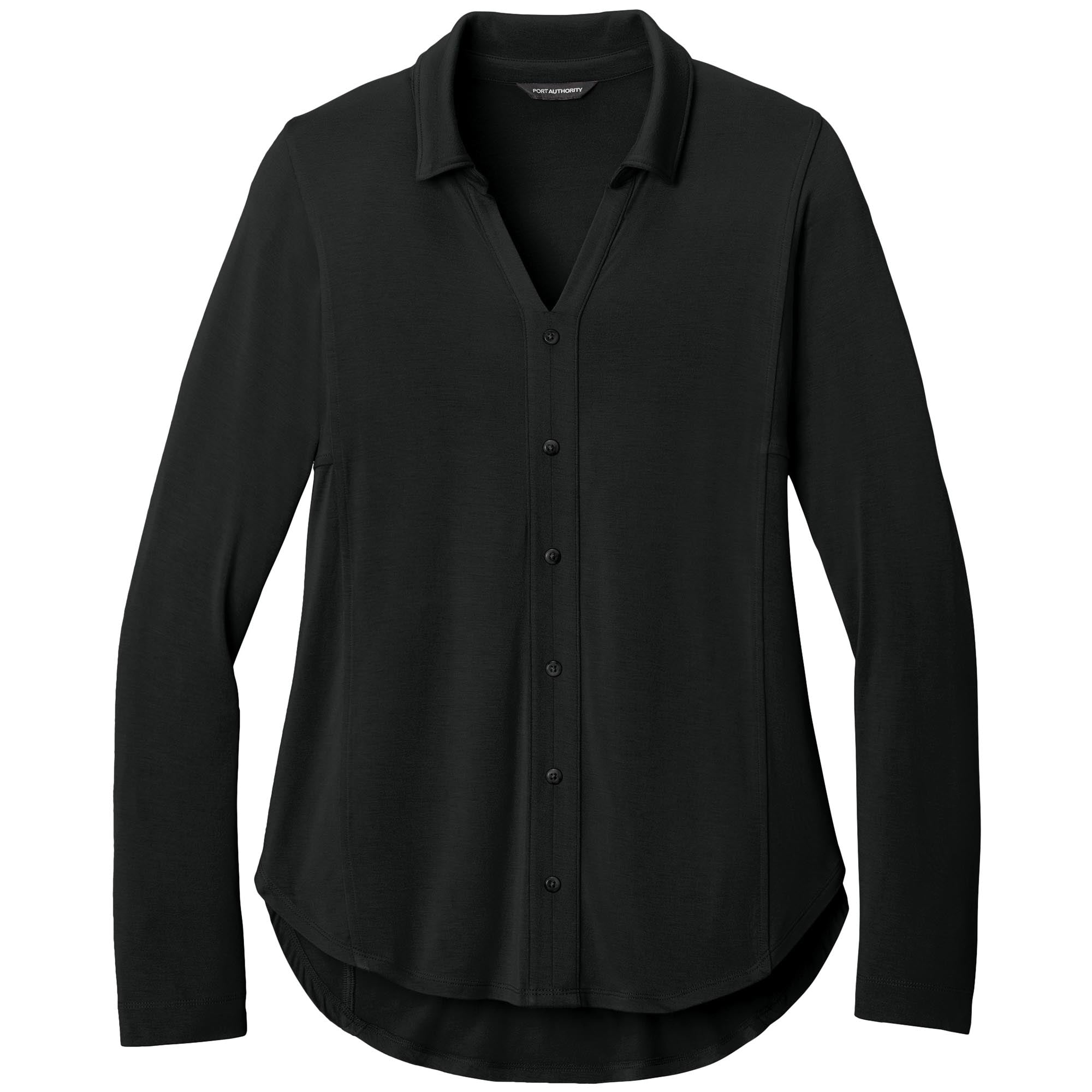 Port Authority® Women's Luxe Knit Button Tunic (LK5602)