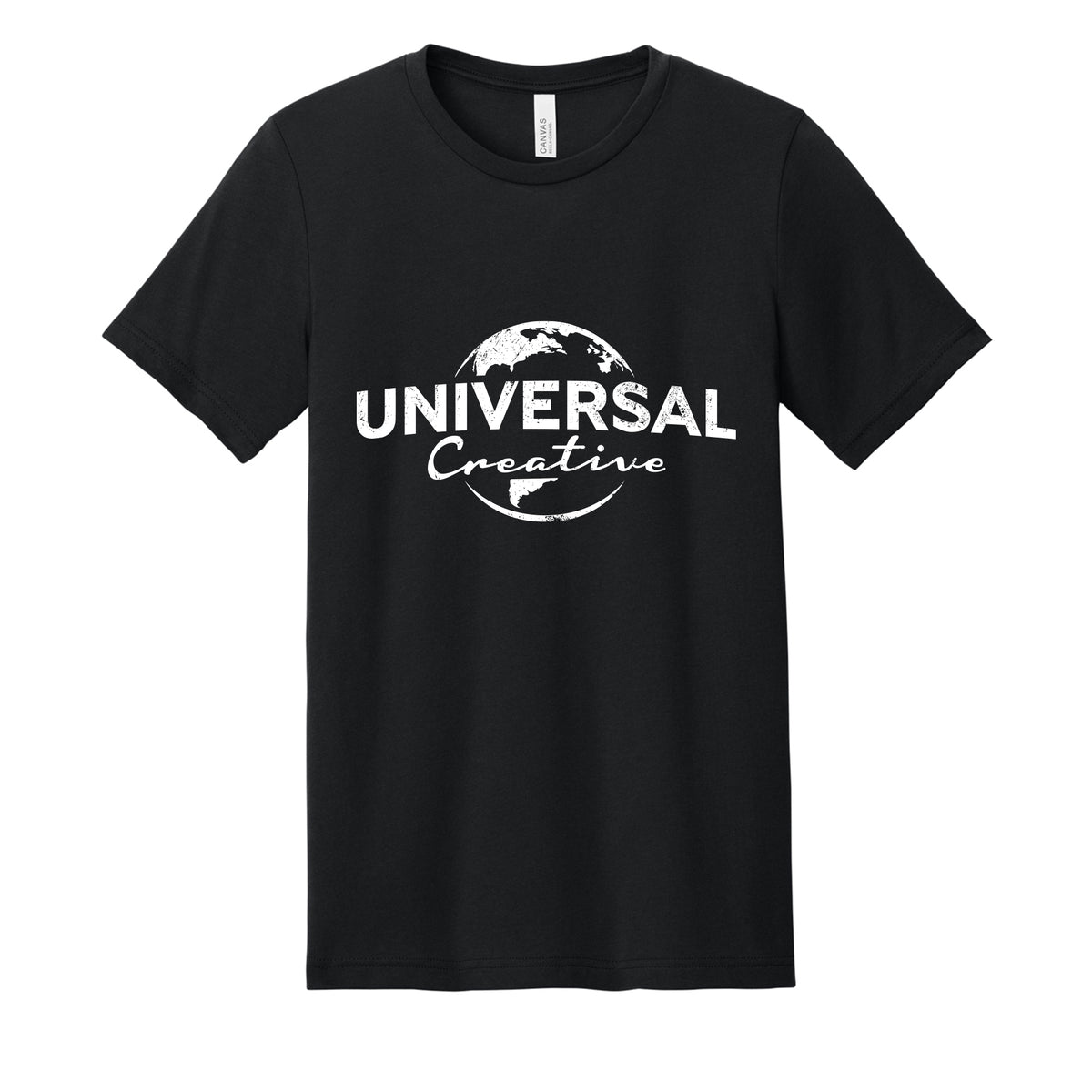 Universal Creative™ Distressed Tee (3001CVC)