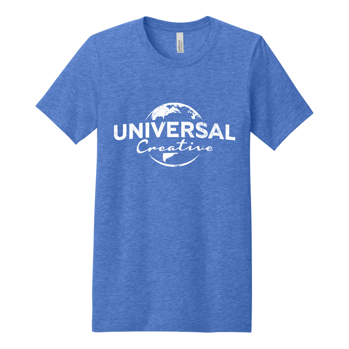 Universal Creative™ Distressed Tee (3001CVC)