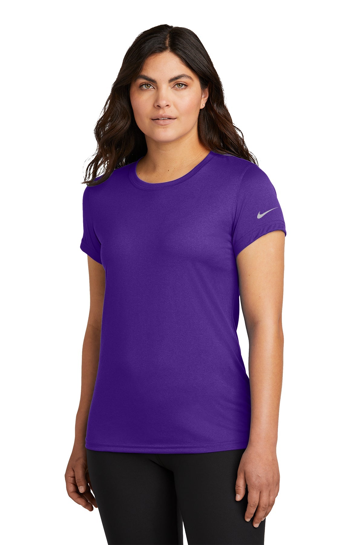Nike® Ladies' Swoosh Sleeve Legend Tee (NKDX8734)