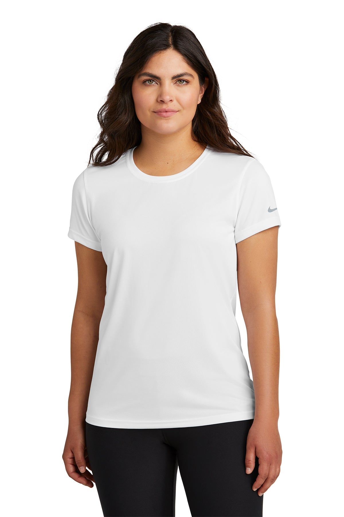 Nike® Ladies' Swoosh Sleeve Legend Tee (NKDX8734)