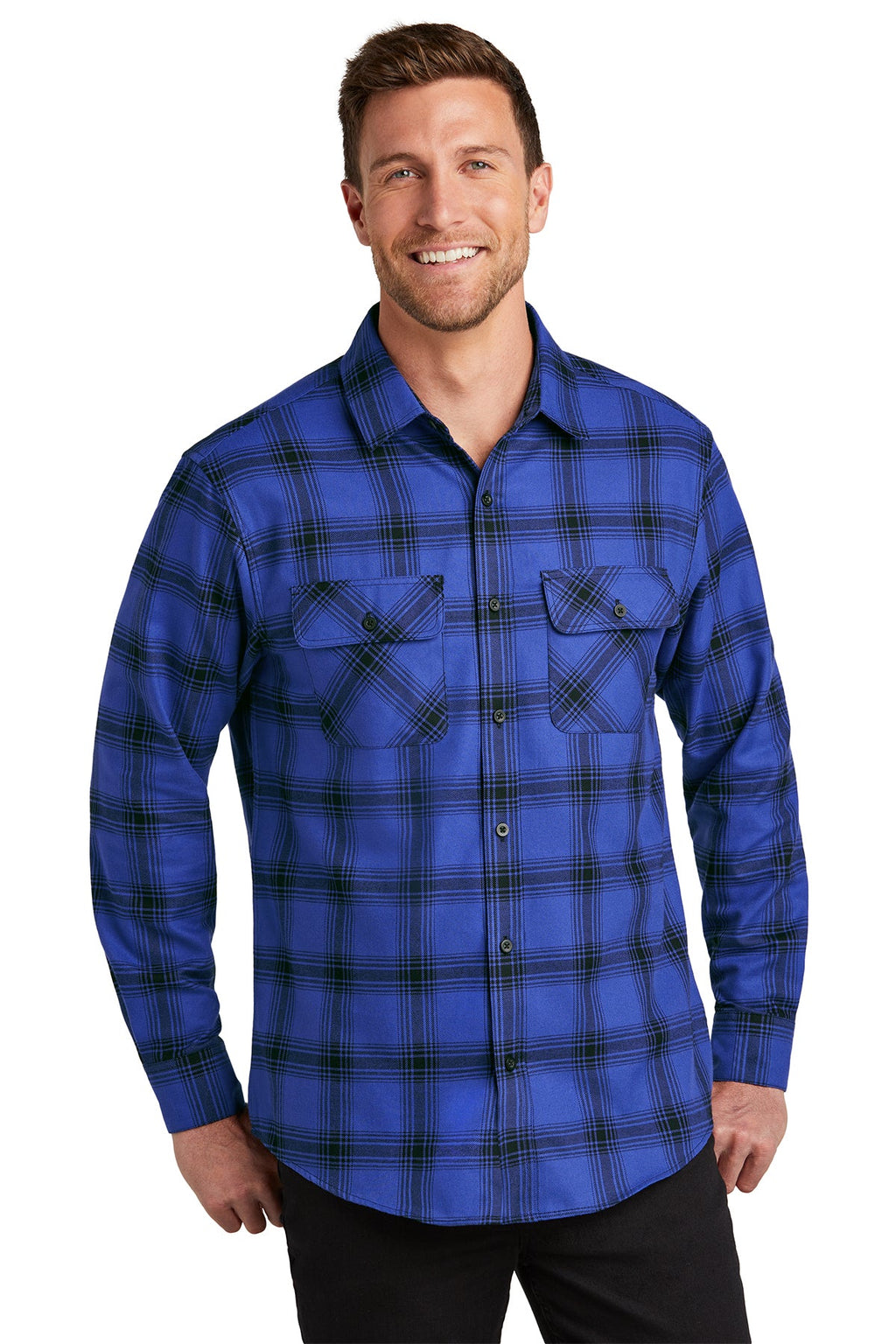 Port Authority® Plaid Flannel Shirt (W668)