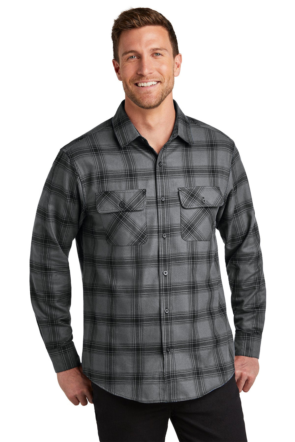 Port Authority® Plaid Flannel Shirt (W668)