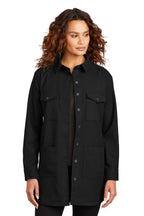 Mercer+Mettle™ Women’s Long Sleeve Twill Overshirt (MM2021)
