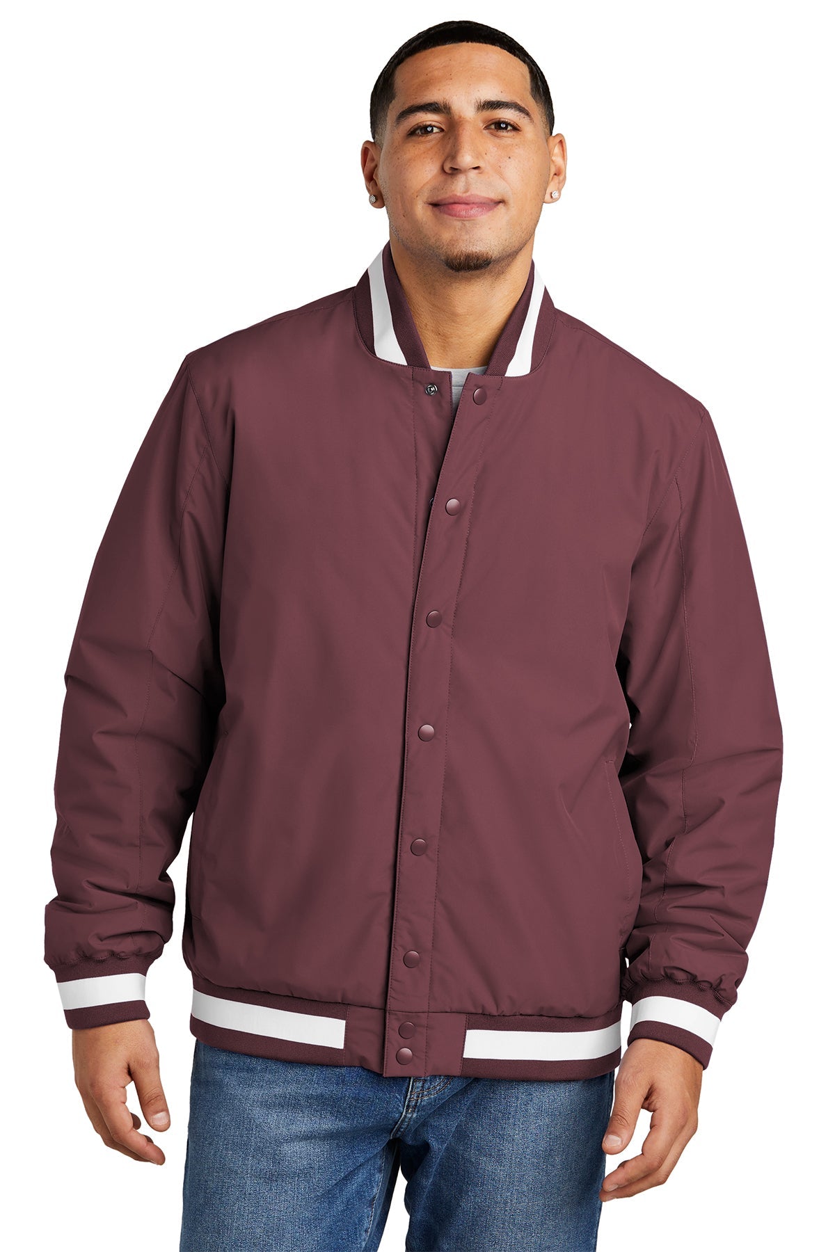 Sport-Tek® Insulated Varsity Jacket (JST58)