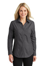Port Authority® Ladies Crosshatch Easy Care Shirt (L640)
