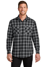 Port Authority® Plaid Flannel Shirt (W668)