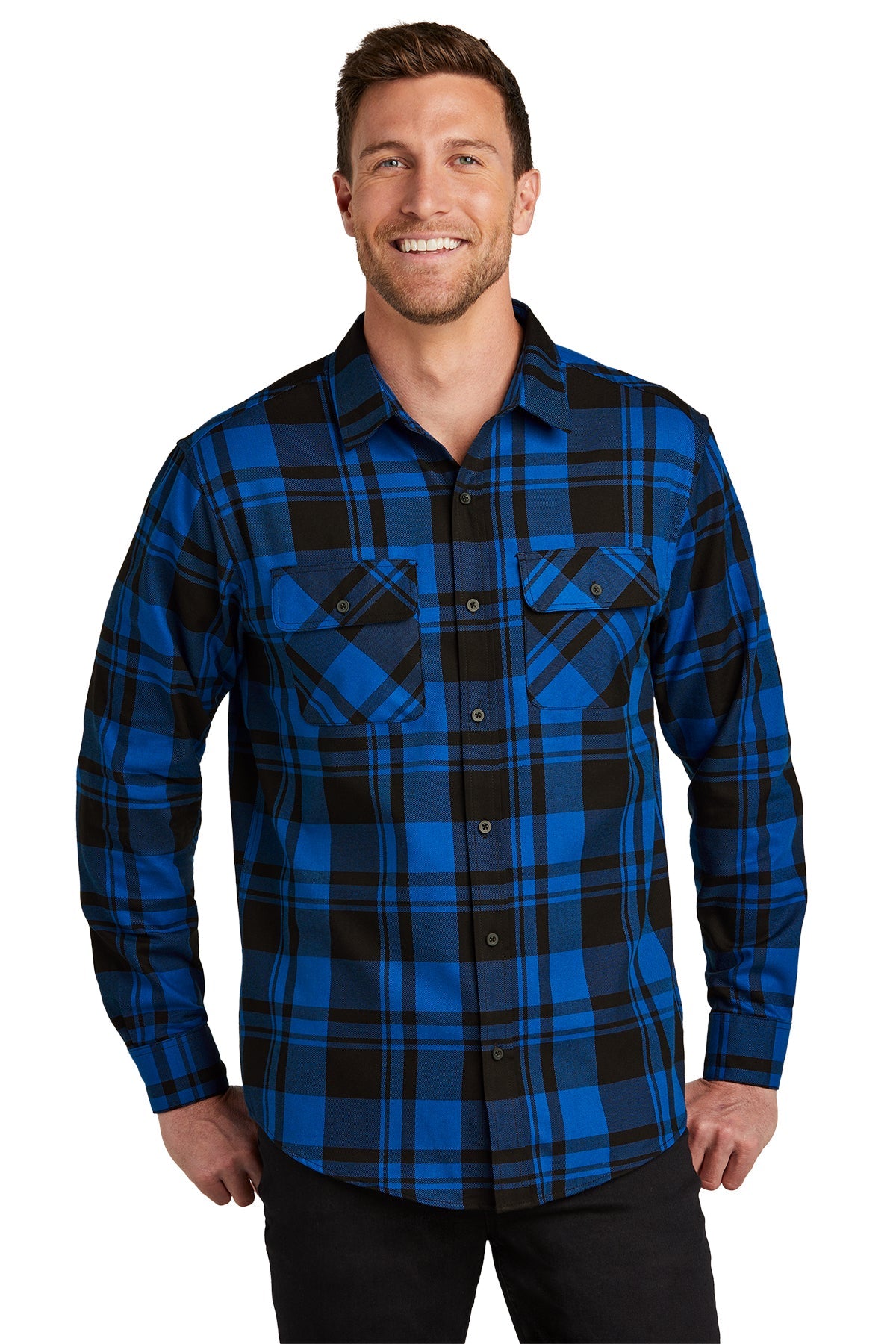 Port Authority® Plaid Flannel Shirt (W668)