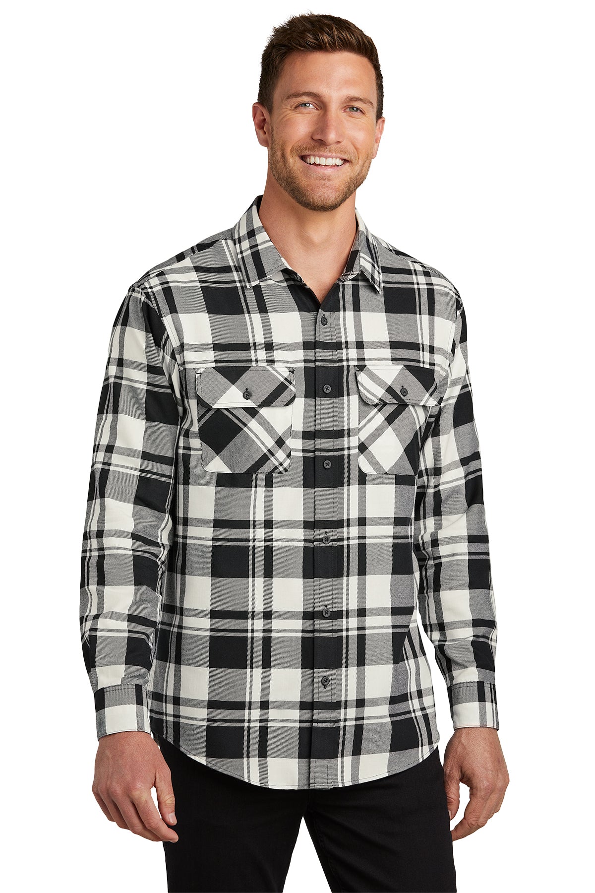 Port Authority® Plaid Flannel Shirt (W668)