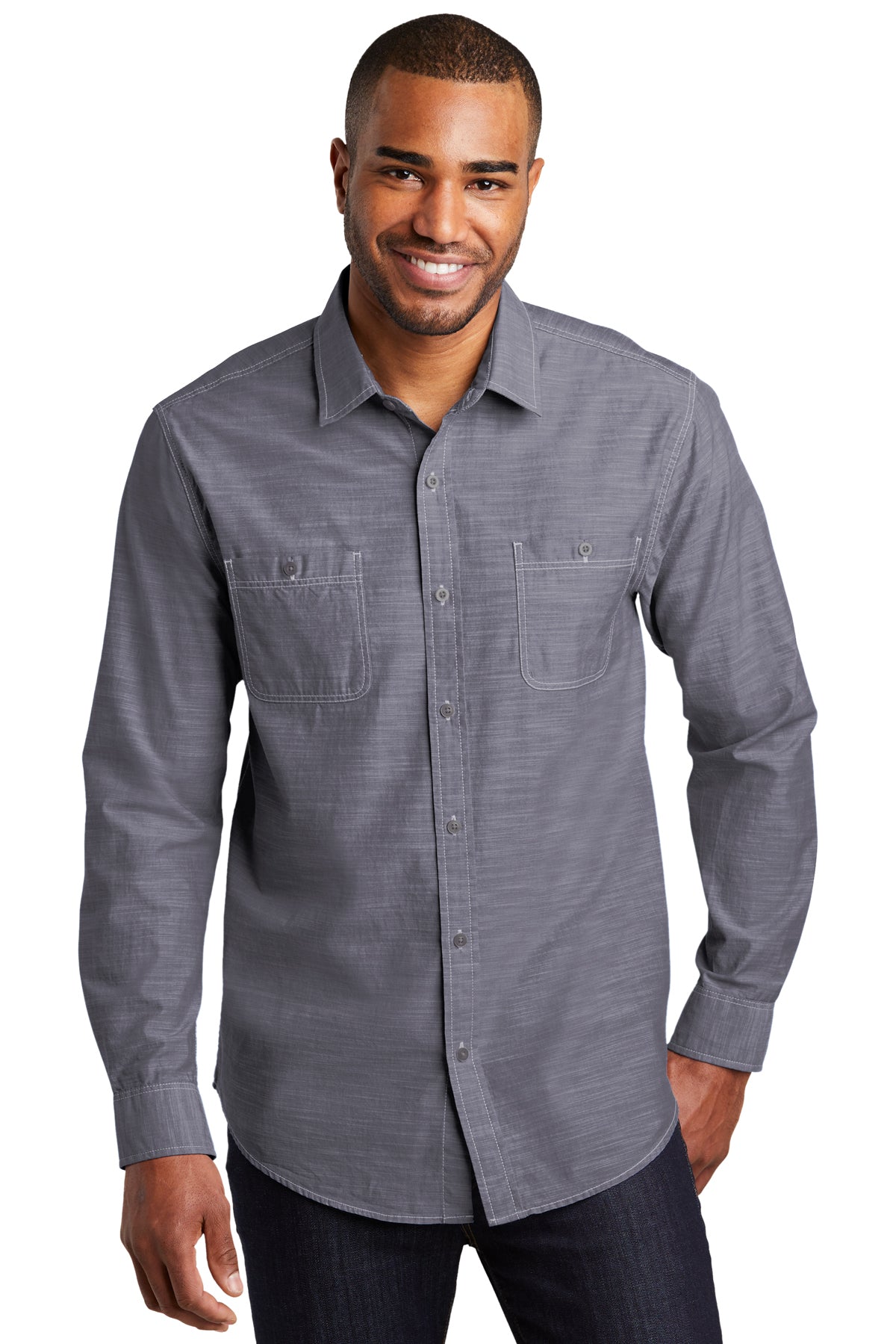 Port Authority® Slub Chambray Shirt (W380)