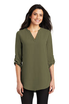 Port Authority® Ladies 3/4-Sleeve Tunic Blouse (LW701)
