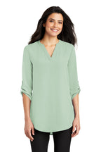 Port Authority® Ladies 3/4-Sleeve Tunic Blouse (LW701)