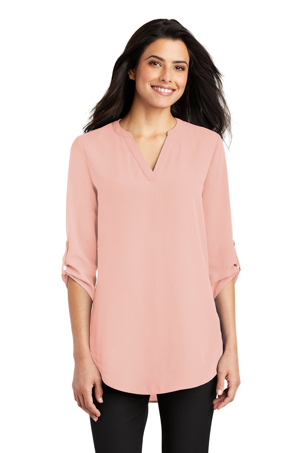 Port Authority® Ladies 3/4-Sleeve Tunic Blouse (LW701)