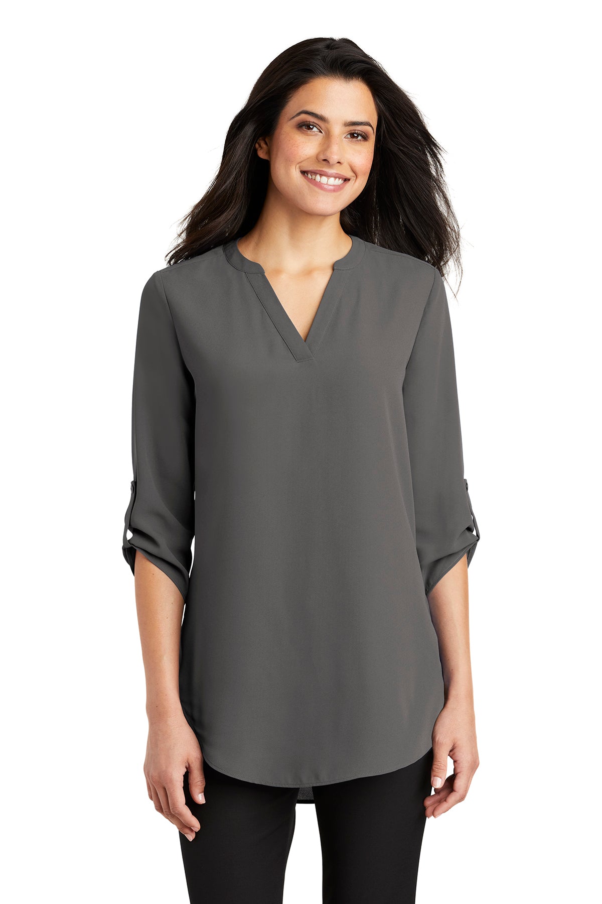 Port Authority® Ladies 3/4-Sleeve Tunic Blouse (LW701)