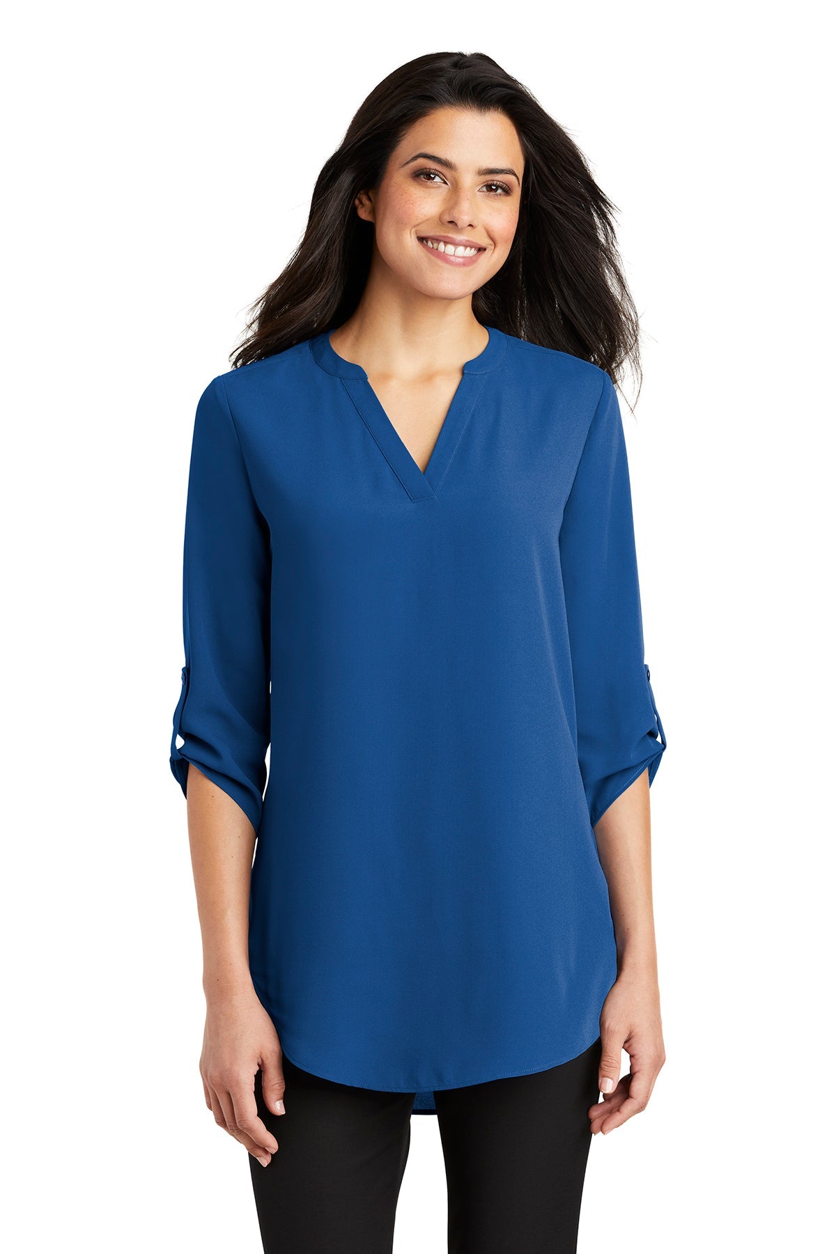 Port Authority® Ladies 3/4-Sleeve Tunic Blouse (LW701)