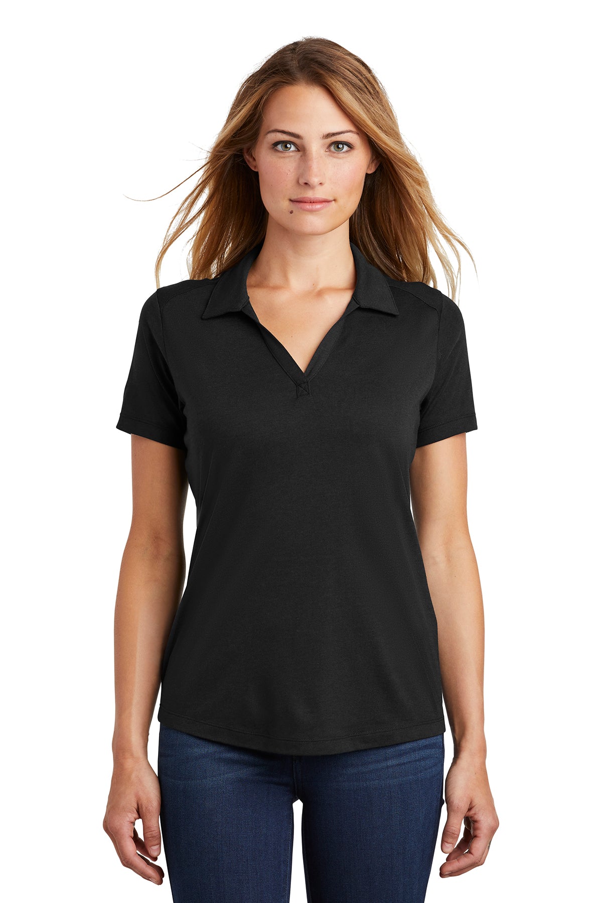 Sport-Tek® Ladies PosiCharge® Tri-Blend Wicking Polo (LST405)