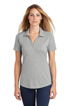Sport-Tek® Ladies PosiCharge® Tri-Blend Wicking Polo (LST405)