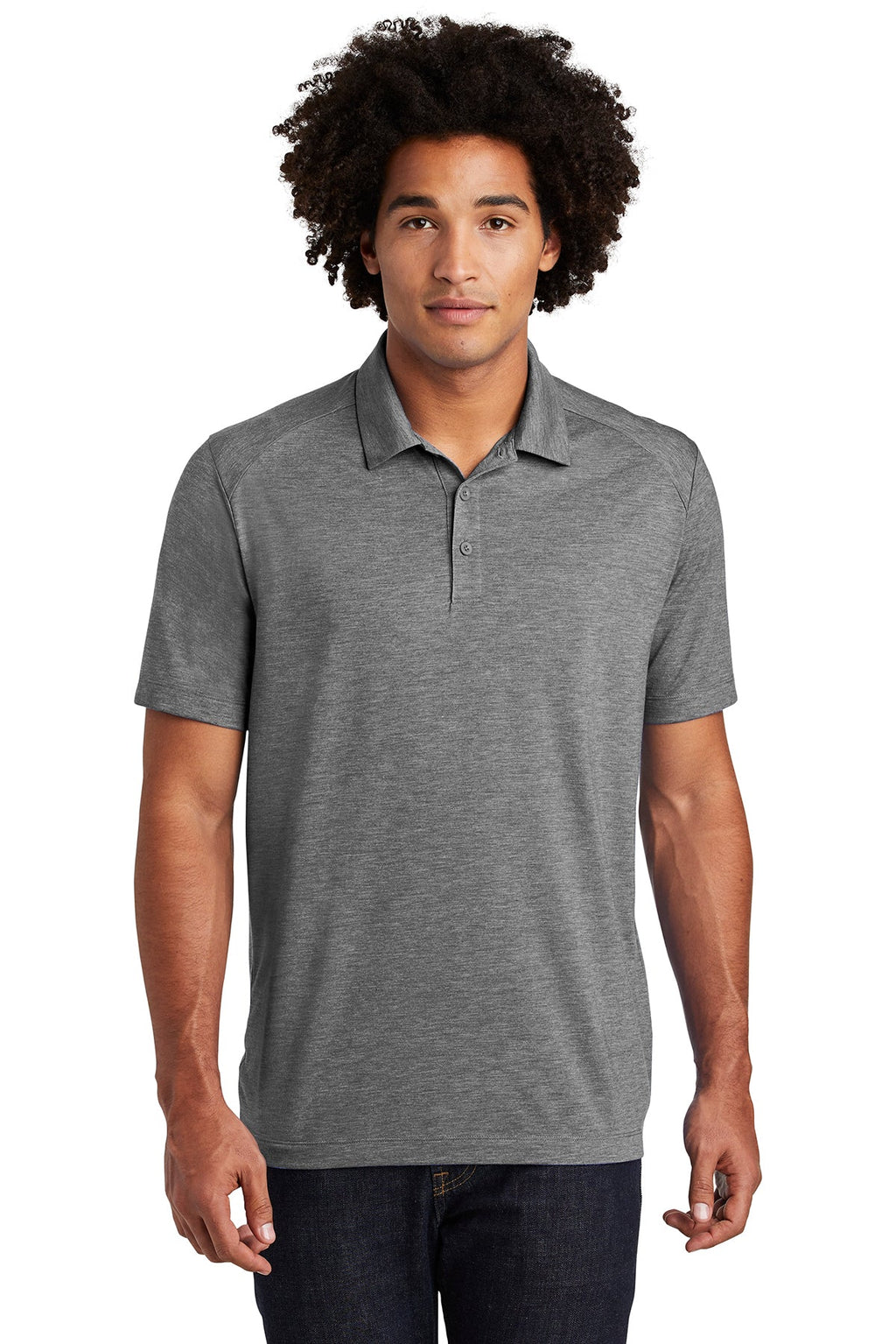 Sport-Tek® PosiCharge™ Tri-Blend Wicking Polo (ST405)