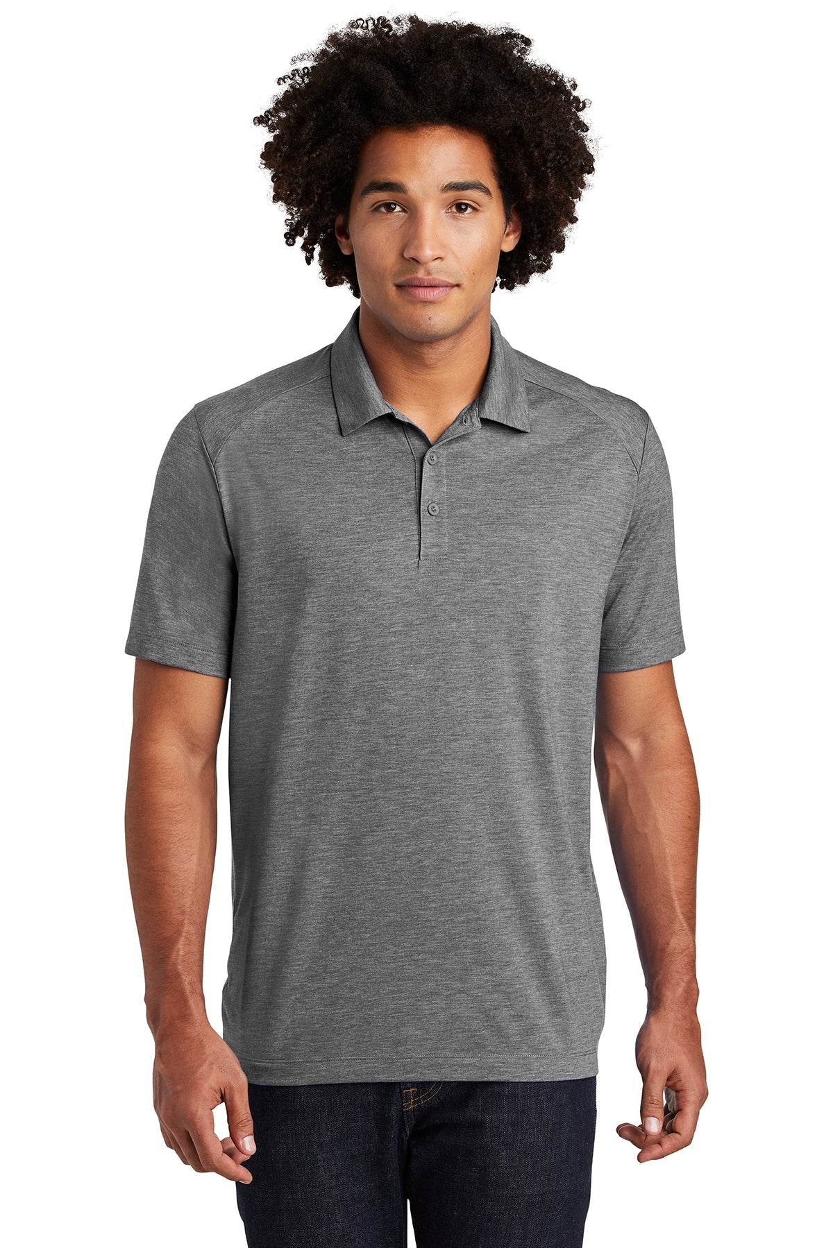 Sport-Tek® PosiCharge™ Tri-Blend Wicking Polo (ST405)