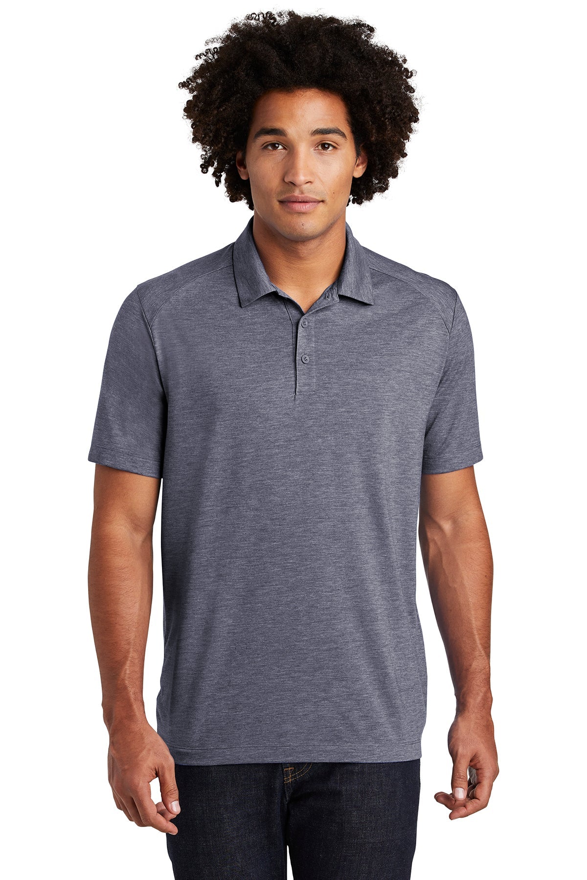 Sport-Tek® PosiCharge™ Tri-Blend Wicking Polo (ST405)