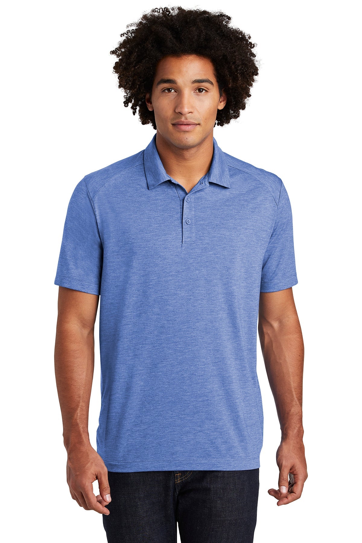 Sport-Tek® PosiCharge™ Tri-Blend Wicking Polo (ST405)