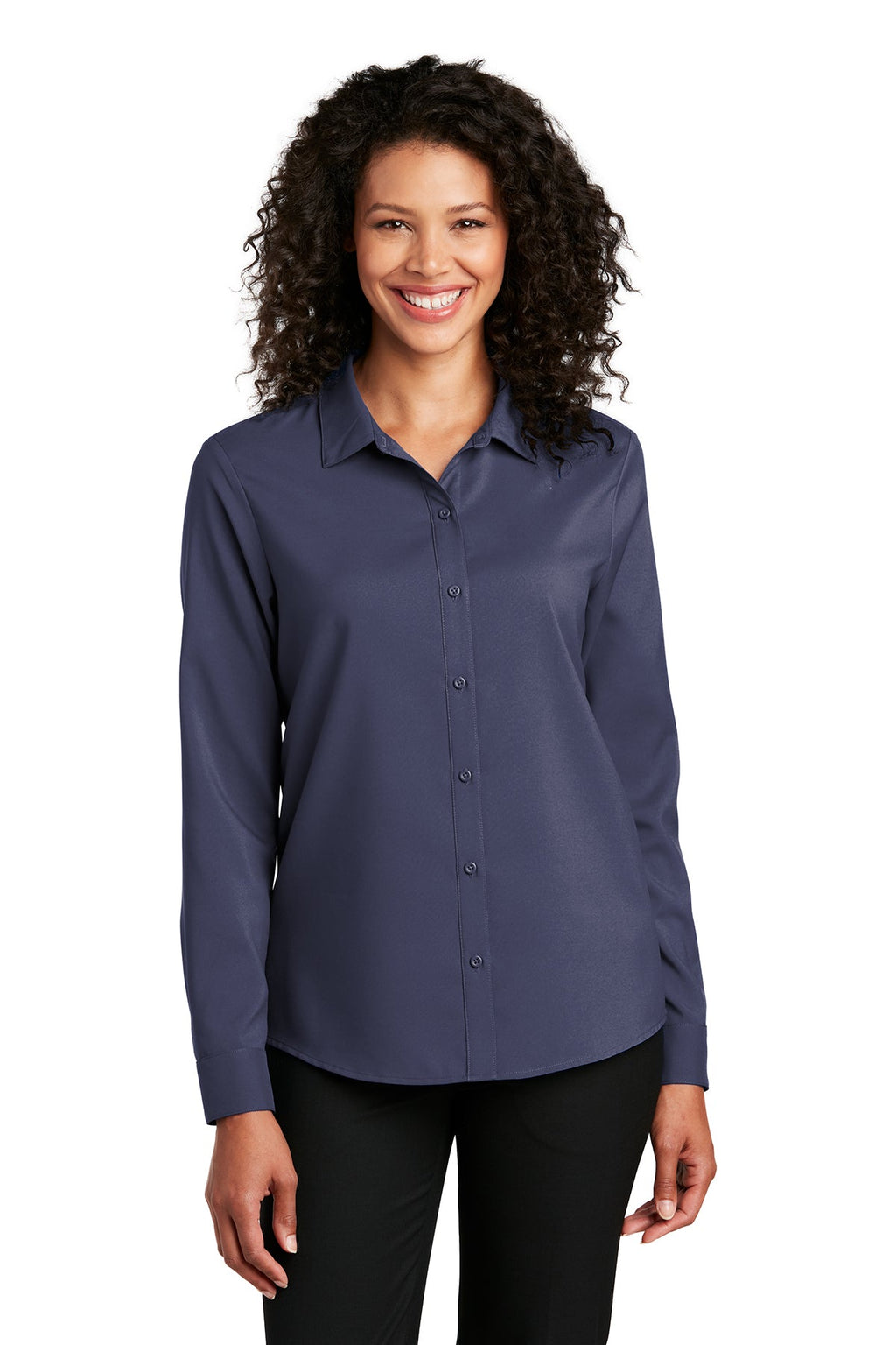 Port Authority® Ladies Long Sleeve Performance Staff Shirt (LW401)
