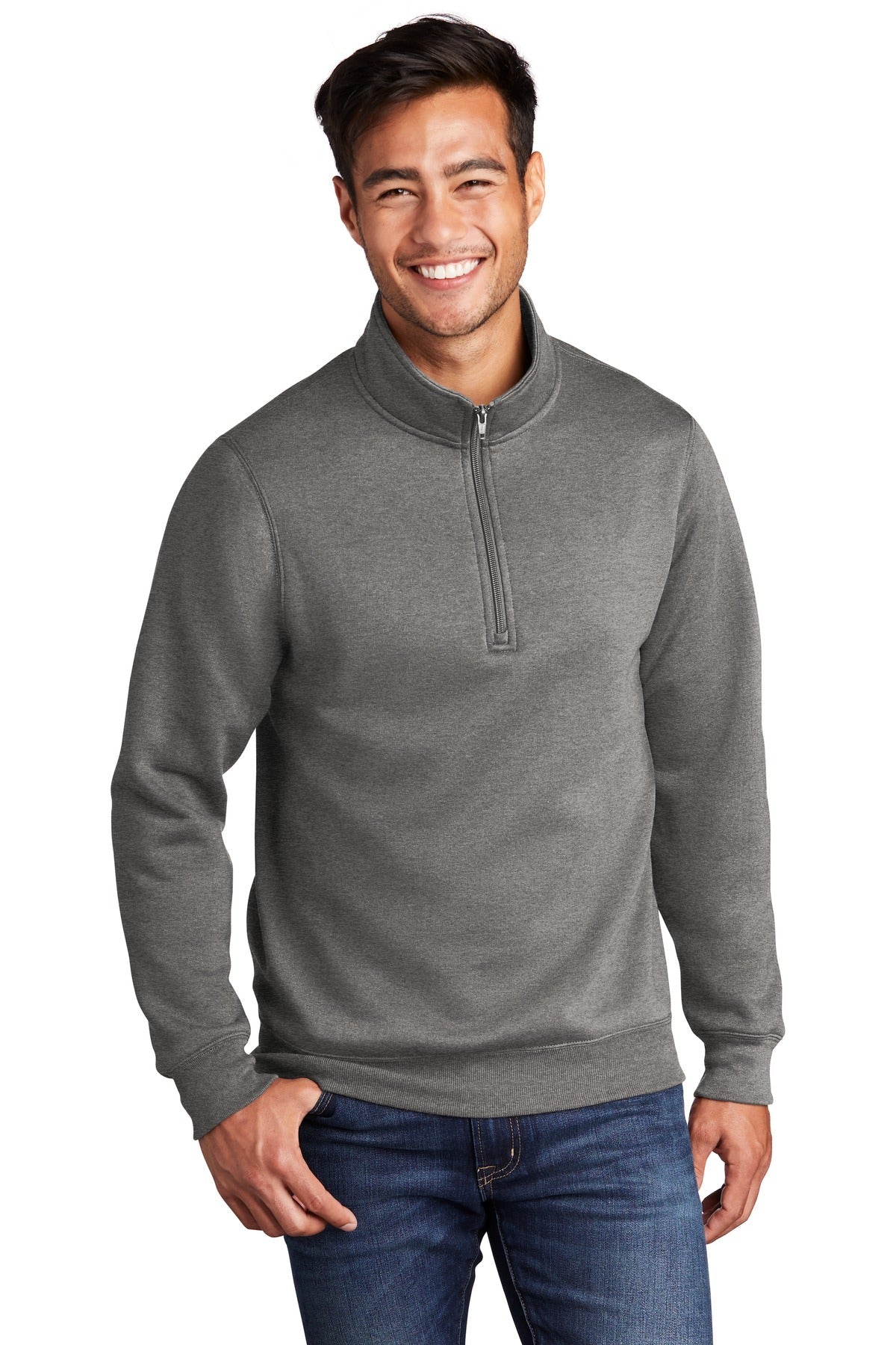 Port & Company® Core Fleece 1/4-Zip Pullover Sweatshirt (PC78Q)