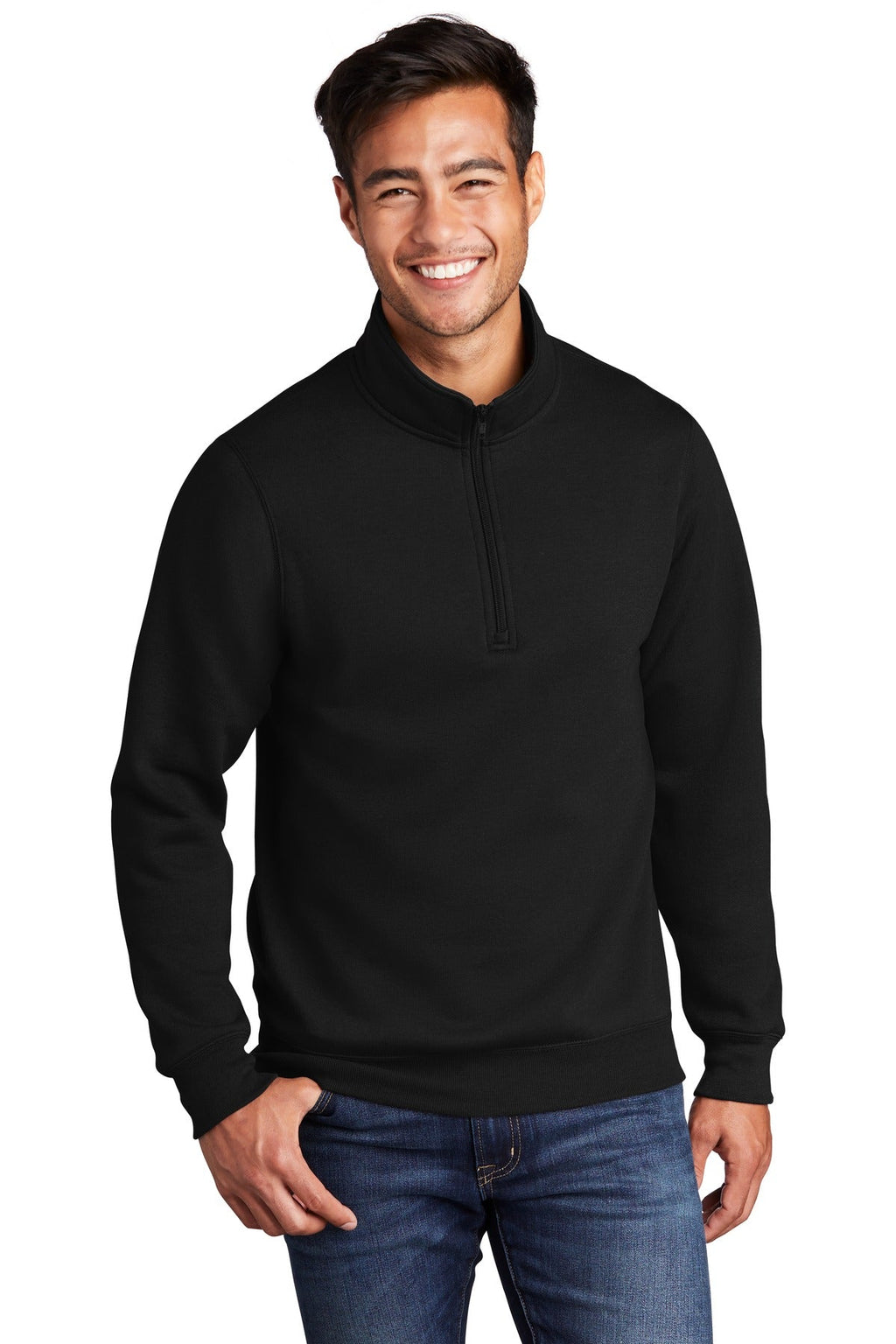 Port & Company® Core Fleece 1/4-Zip Pullover Sweatshirt (PC78Q)