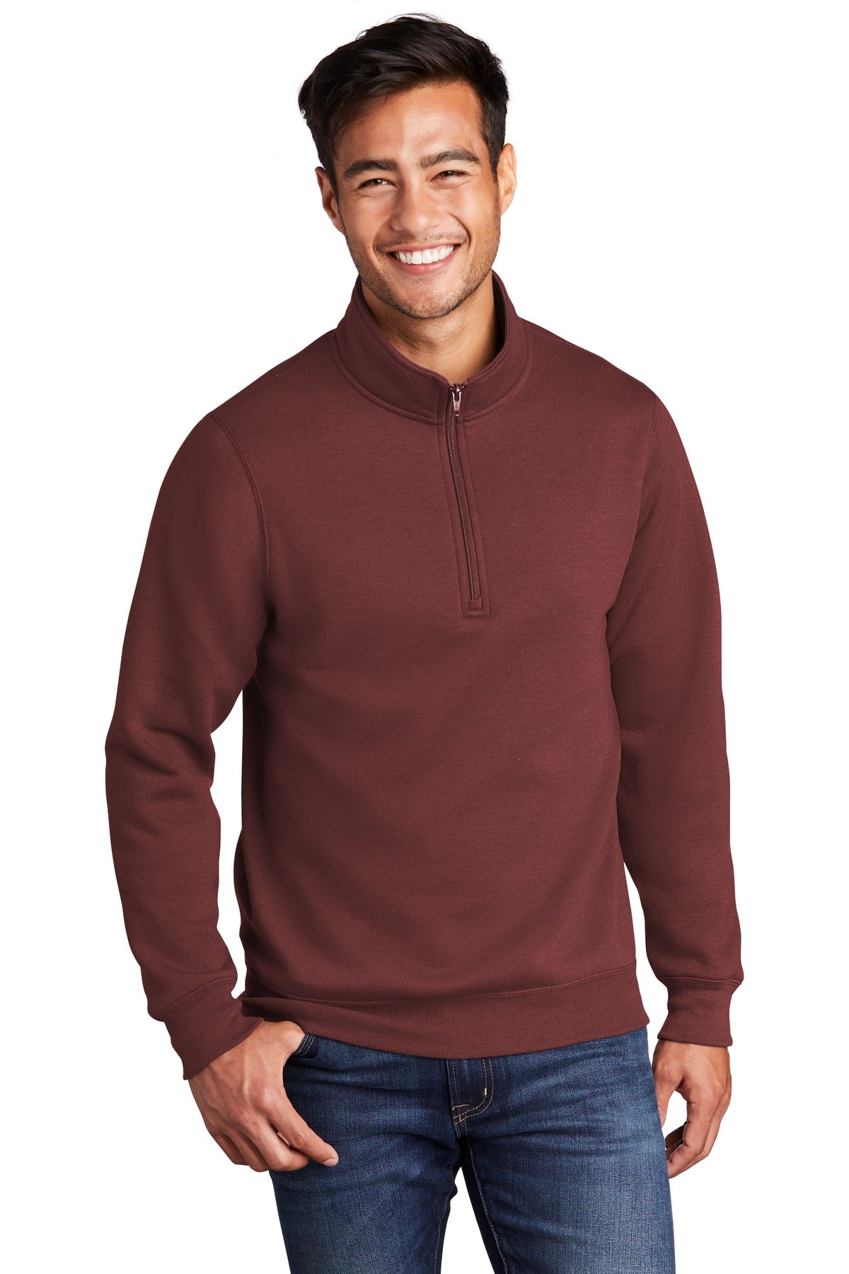 Port & Company® Core Fleece 1/4-Zip Pullover Sweatshirt (PC78Q)