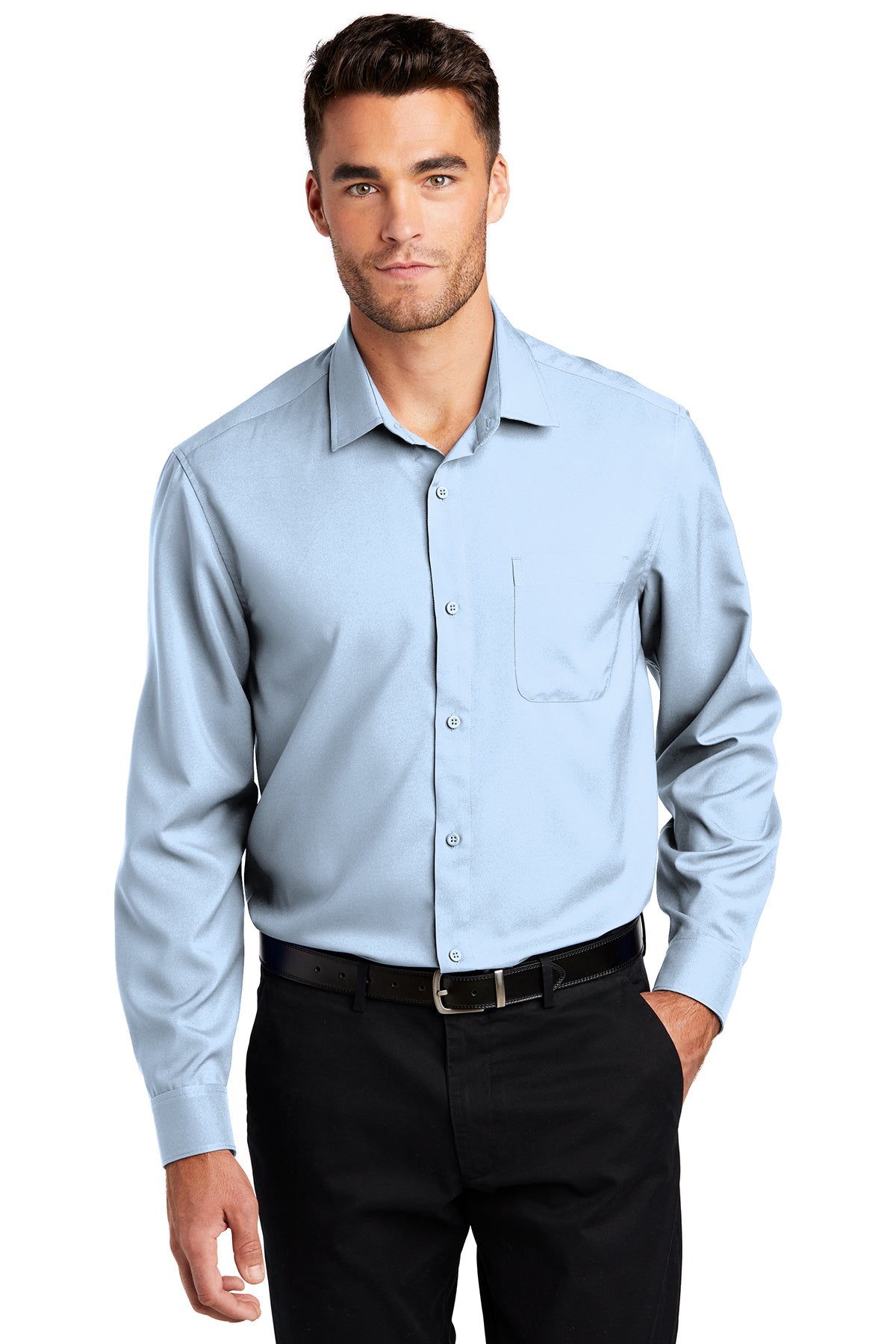 Port Authority® Long Sleeve Performance Staff Shirt (W401)